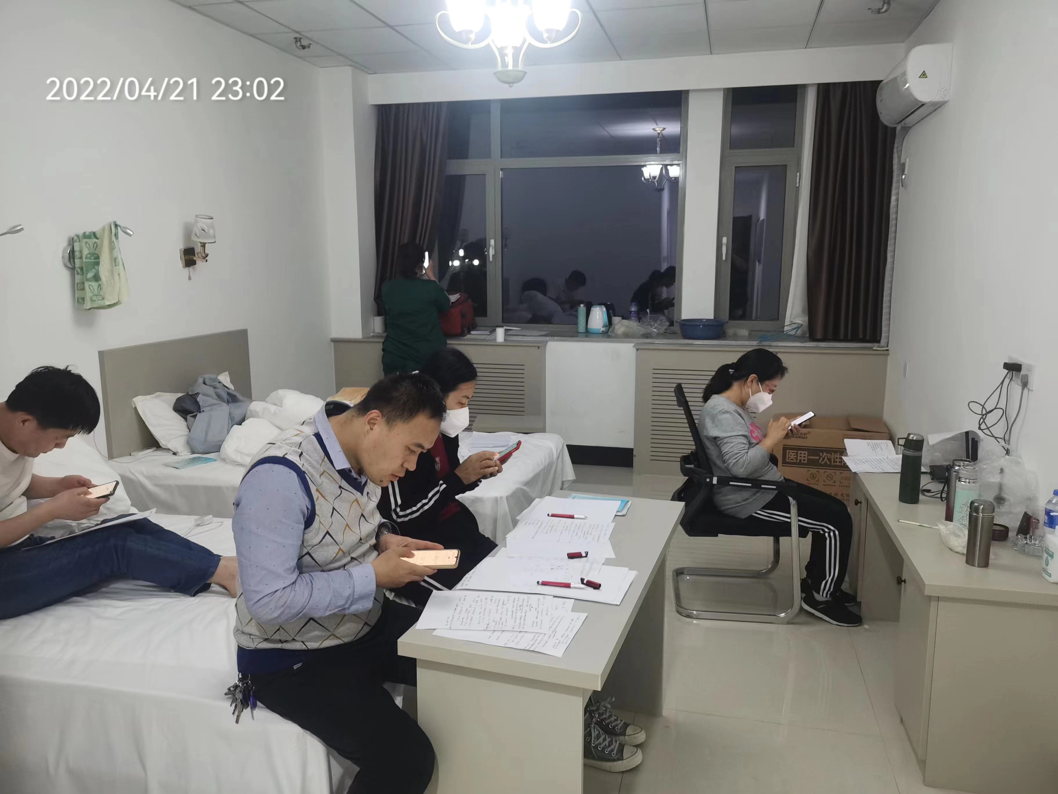 故城縣中醫(yī)醫(yī)院支援棗強疫情防控流調(diào)工作