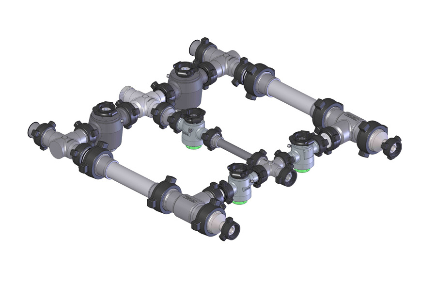 Manifold Trailer and Skid manifold