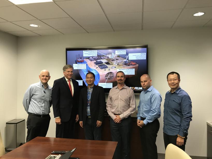 A visit to Houston headquarters of Forum