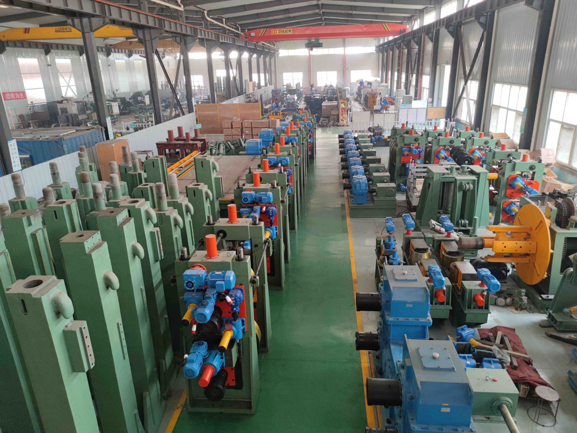 Large API Pipe Making Machine Diameter 325-530mm Max Speed 25m/min Wall Thickness pipes 4-9mm Automatic Welded Pipe Production Line