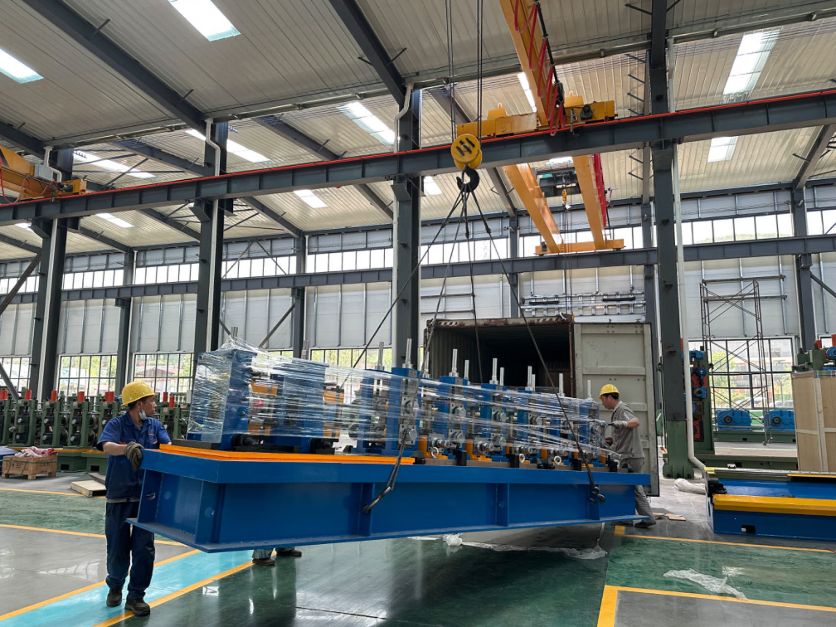 HG76 tube mill delivery