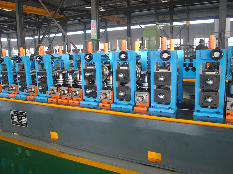 square rectangular steel tube forming machine