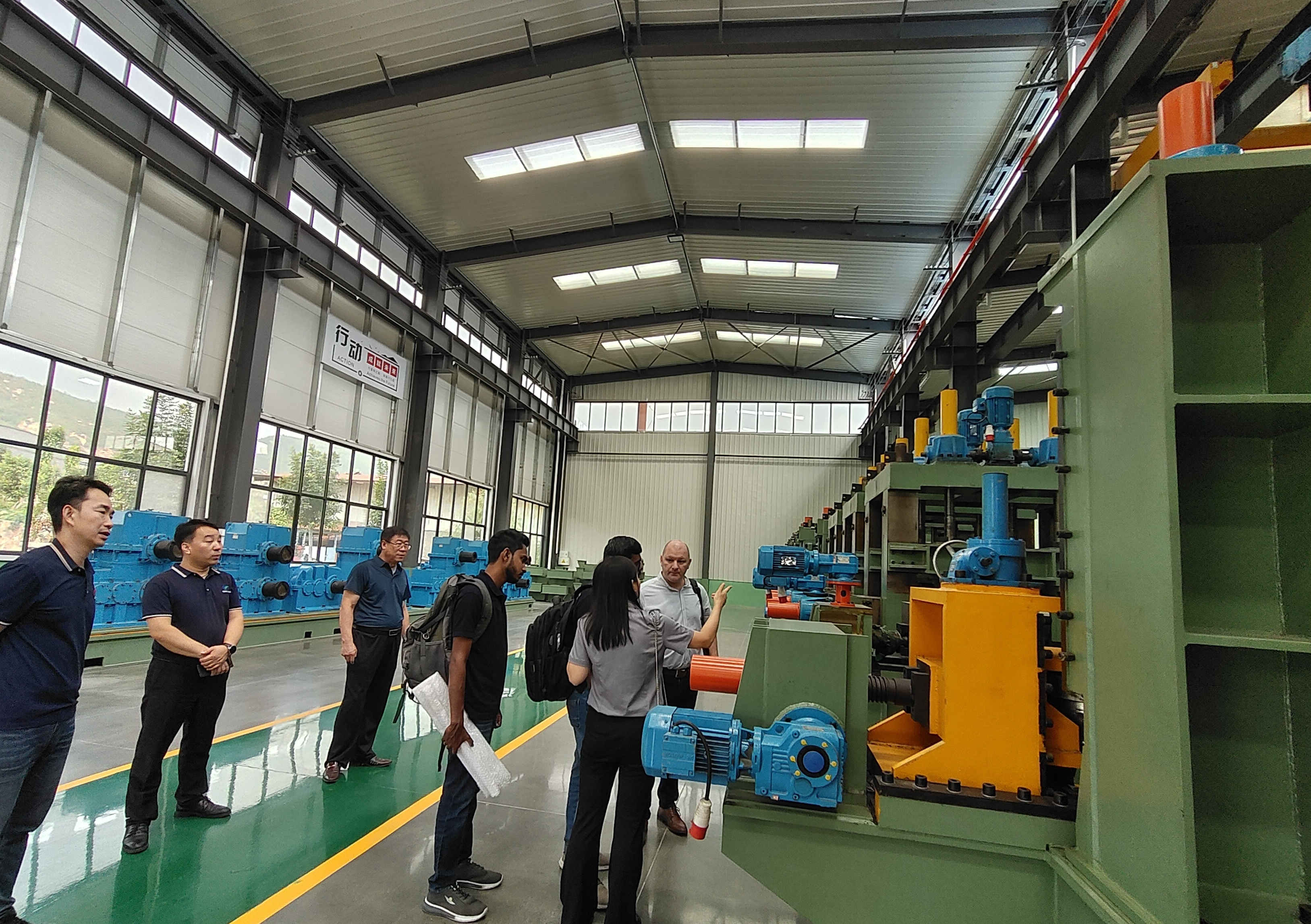Sri Lanka customer visit factory
