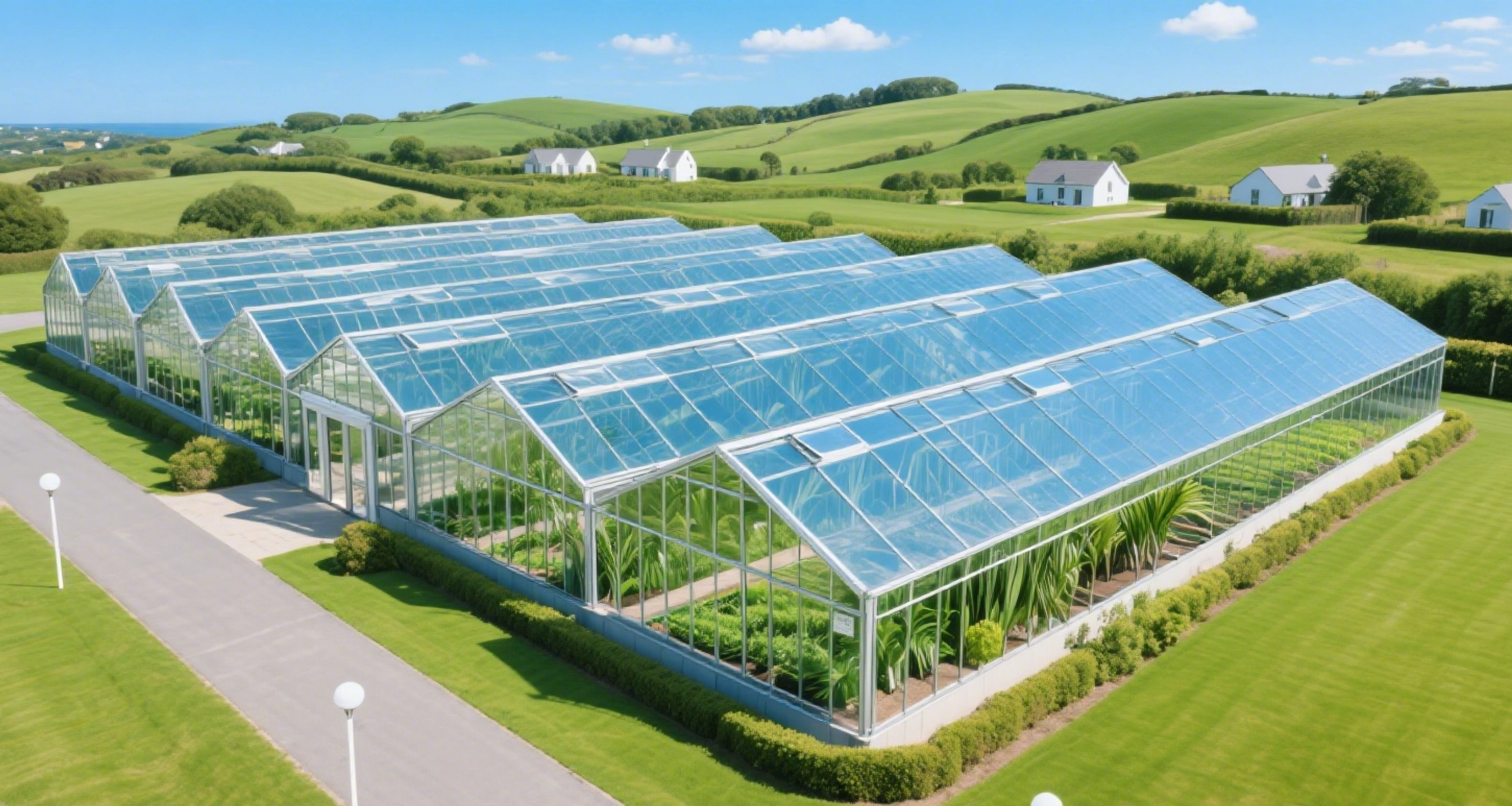 Glass greenhouse accessories