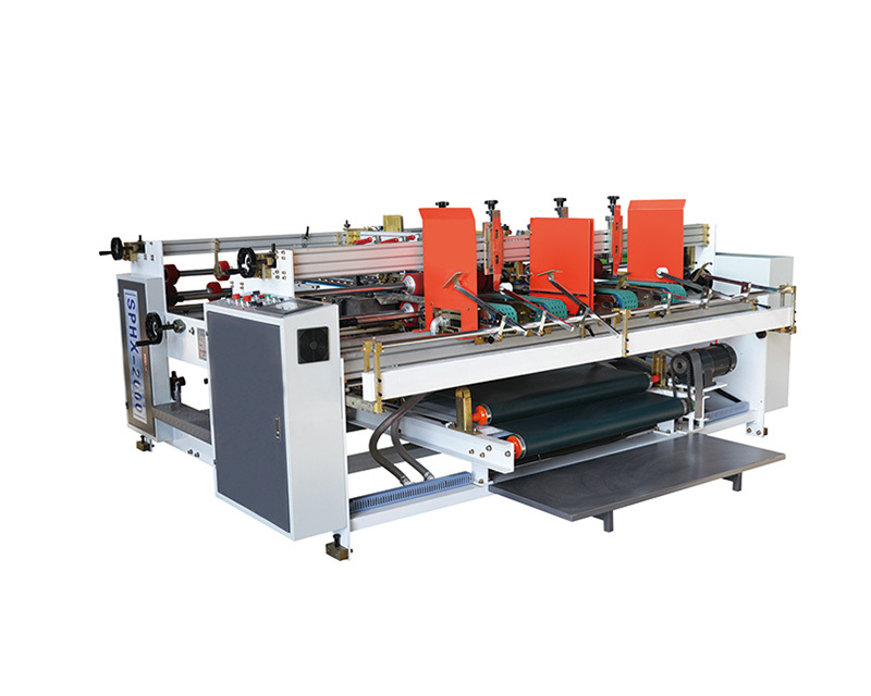 SPHX semiautomática doble pieza carpeta gluer