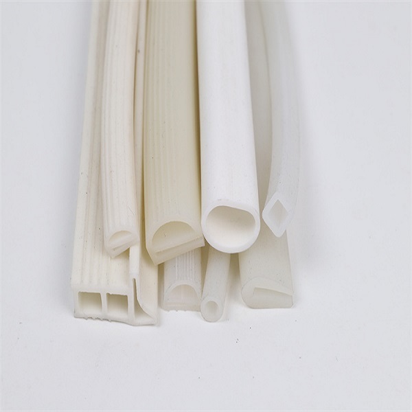 Silicone sealing strip