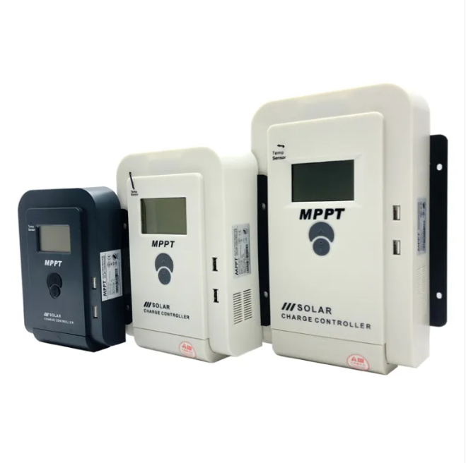Solar Charge Controller MPPT Solar Controller 10A 20A 30A 40A 50A 60A 12V24V AUTO Adapt Dual USB Output Controller