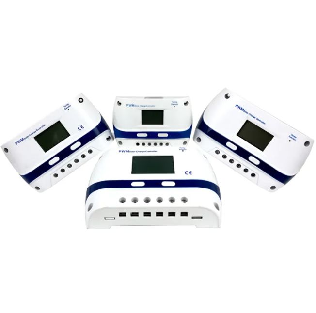 Solar Charge Controller 10A 20A 30A 40A 50A 60A PWM Solar Controller 12V24V48V AUTO for Solar DC System