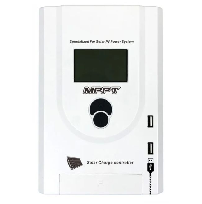 MPPT Solar Controller 10A 20A 30A 40A 50A 60A 12V24V LCD Display Solar Charge Controller