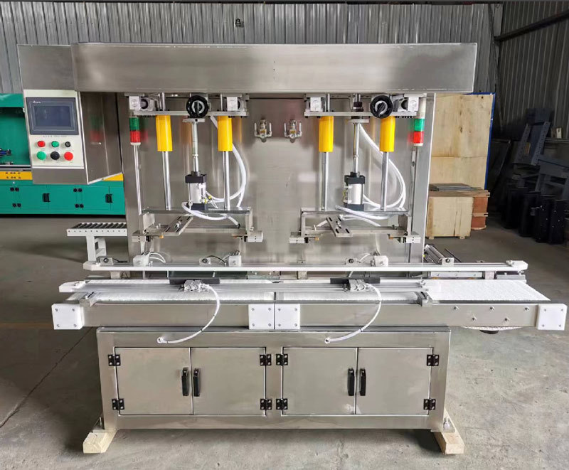 Battery Pole Brushing Machine