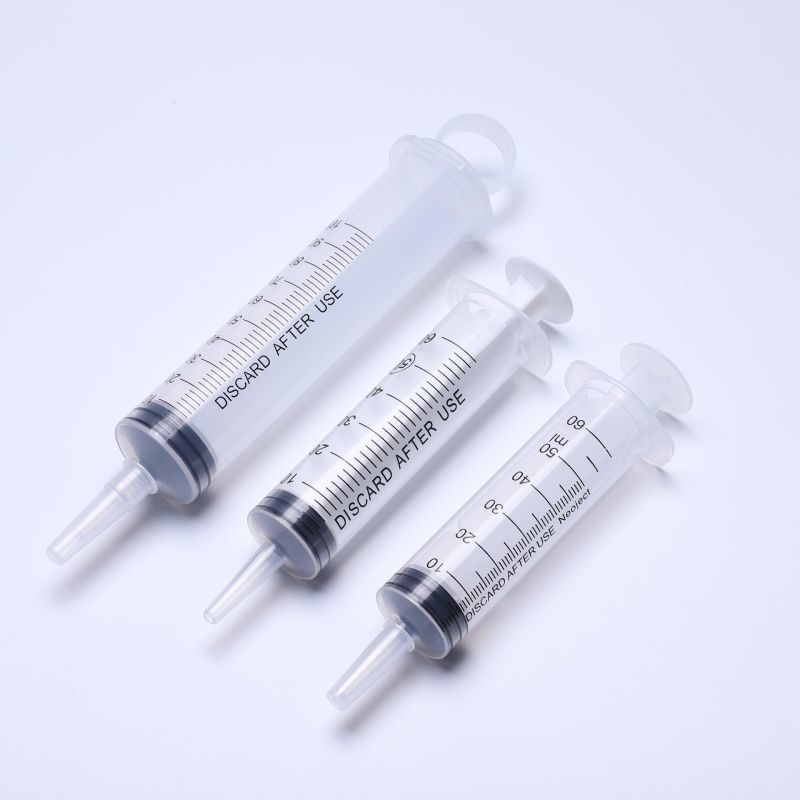 Syringe with Catheter Tip
