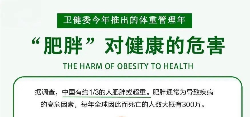 國家出手 教你減肥了
