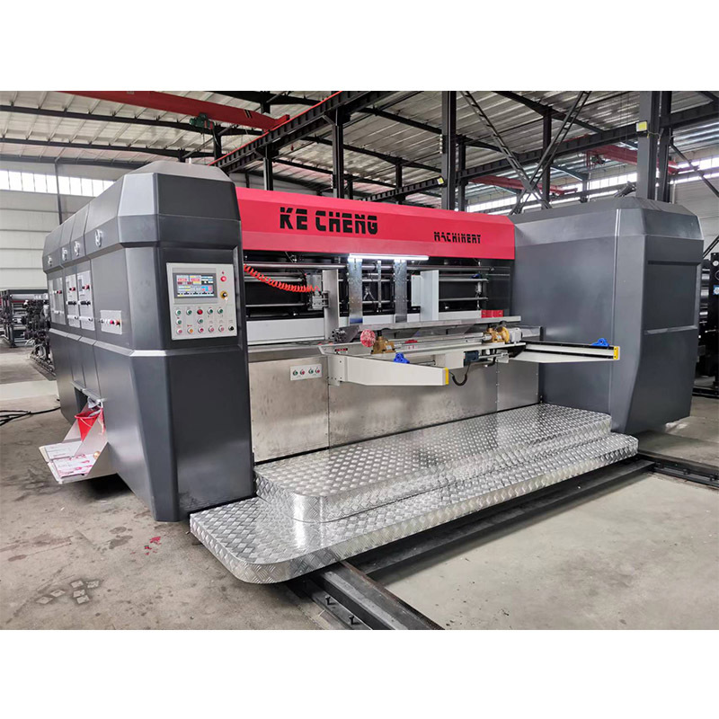 automatic 2 color printer slotter working in Algeria automatic 2 color printer slotter working in Algeria