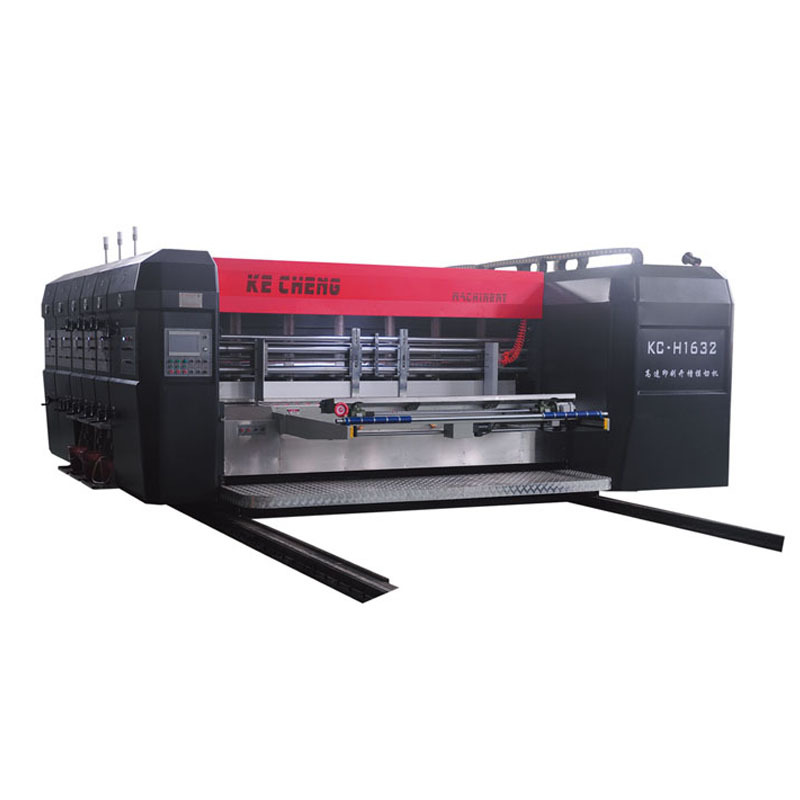 1632 Automatic Corrugated Cardboard Flexo Printer Slotter Die Cutter