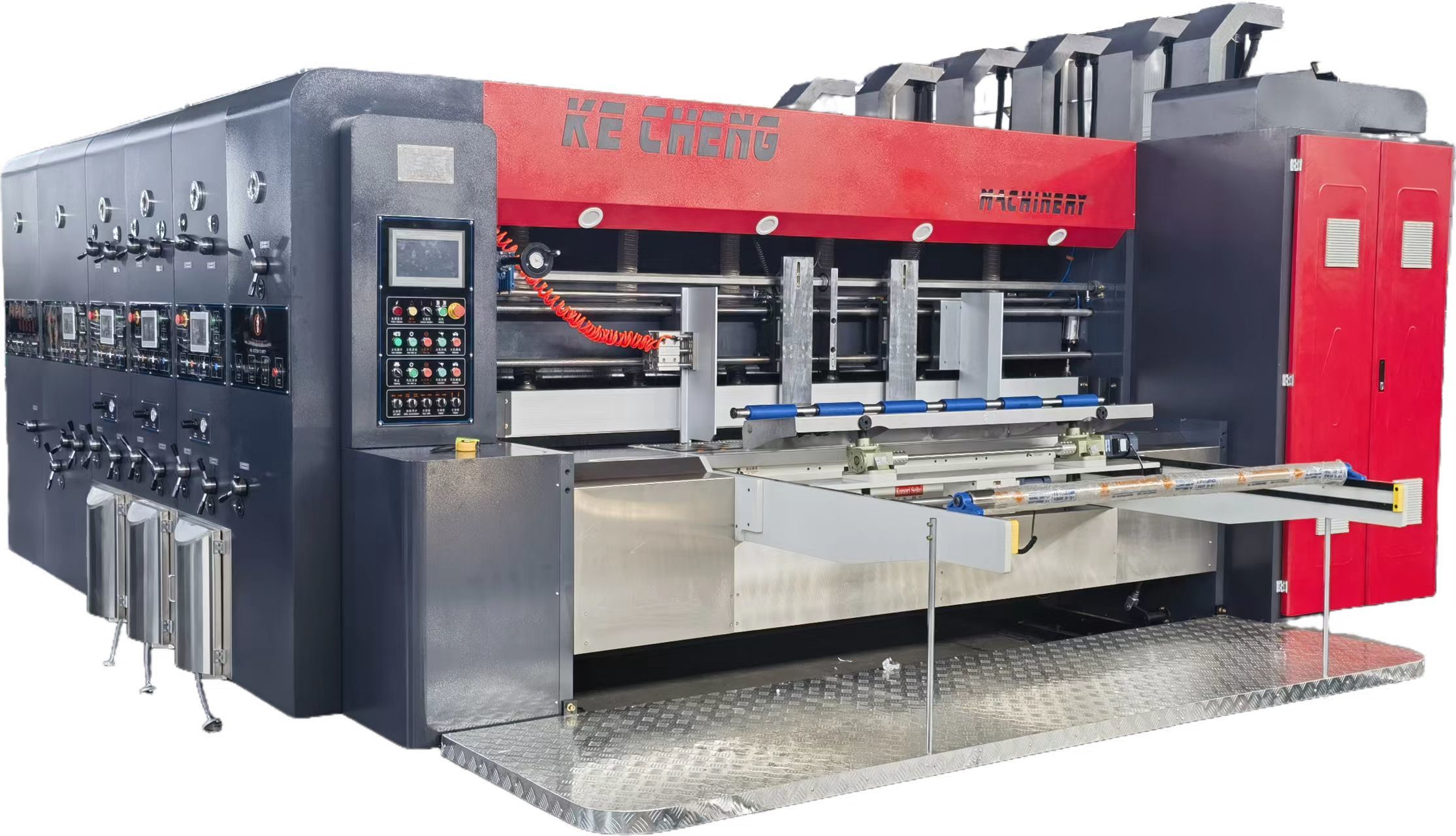 1624 Automatic Corrugated Cardboard Flexo Printing Slotting Die Cutting Machine