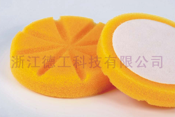 Meter-shaped polishing disc (with steps)