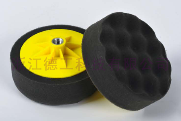 Wavy sponge ball with support (M16 M14 5/8)