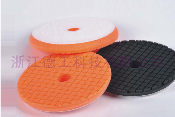 Square middle hole beveled sponge ball (bottom sponge right angle)