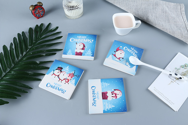 Ceramic coasters (customizable)