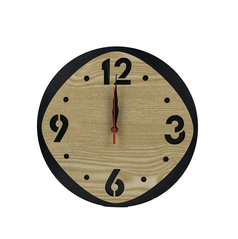 Round Wooden Clock YZ-01