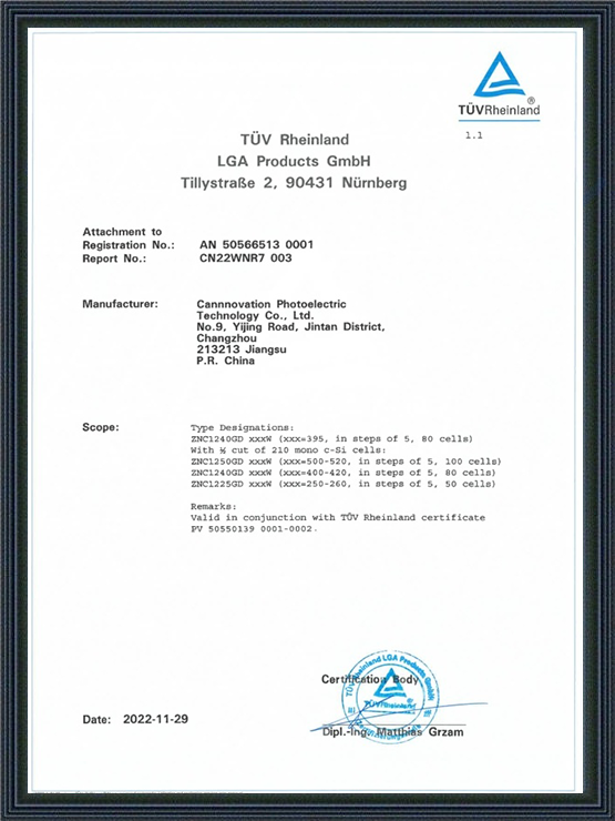 CE Certificate 2