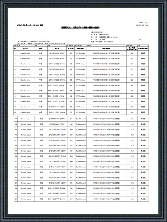 Japan JPAC Certification