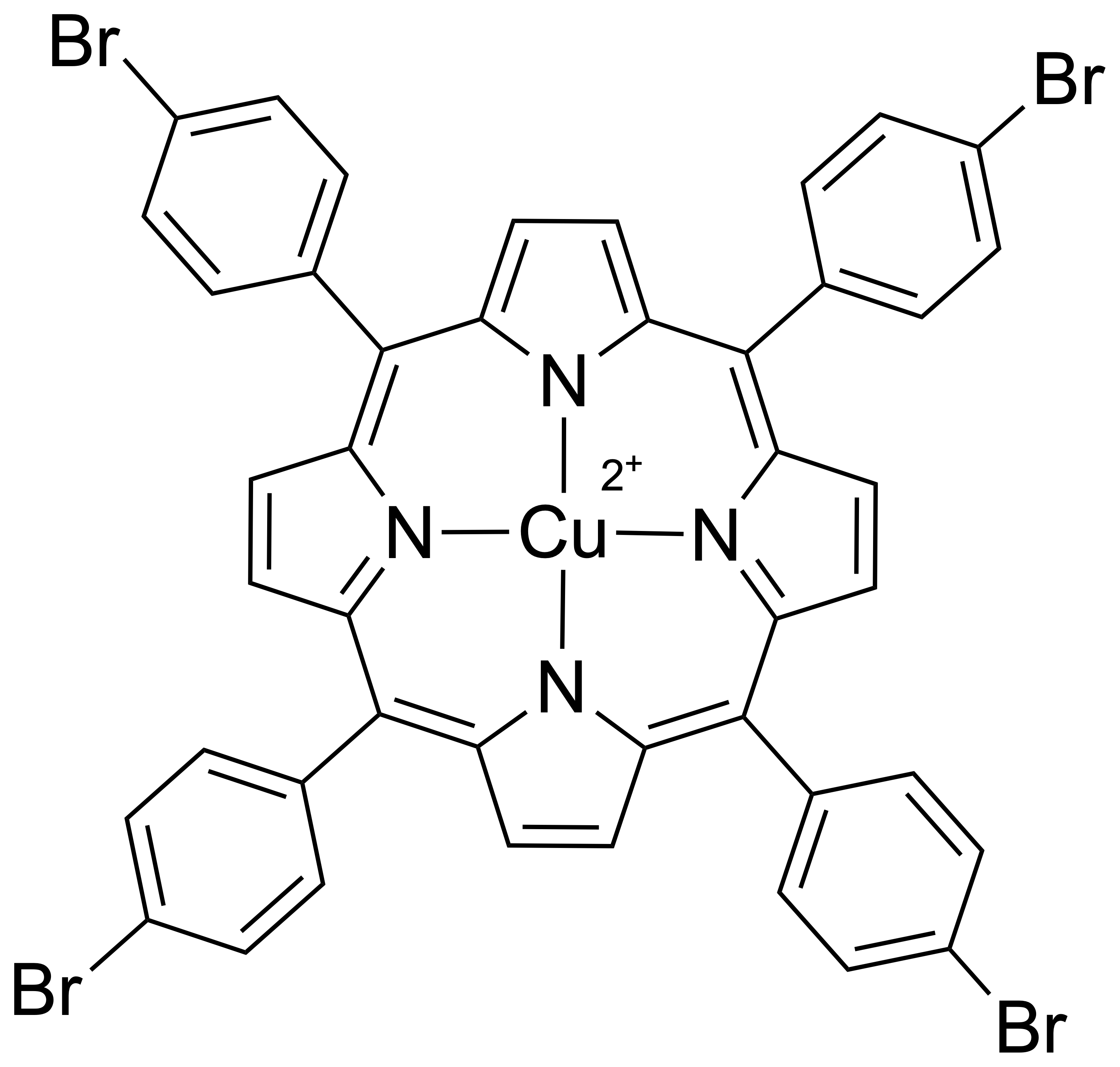 5,10,15,20-四(4-溴基苯基)卟啉铜(II)