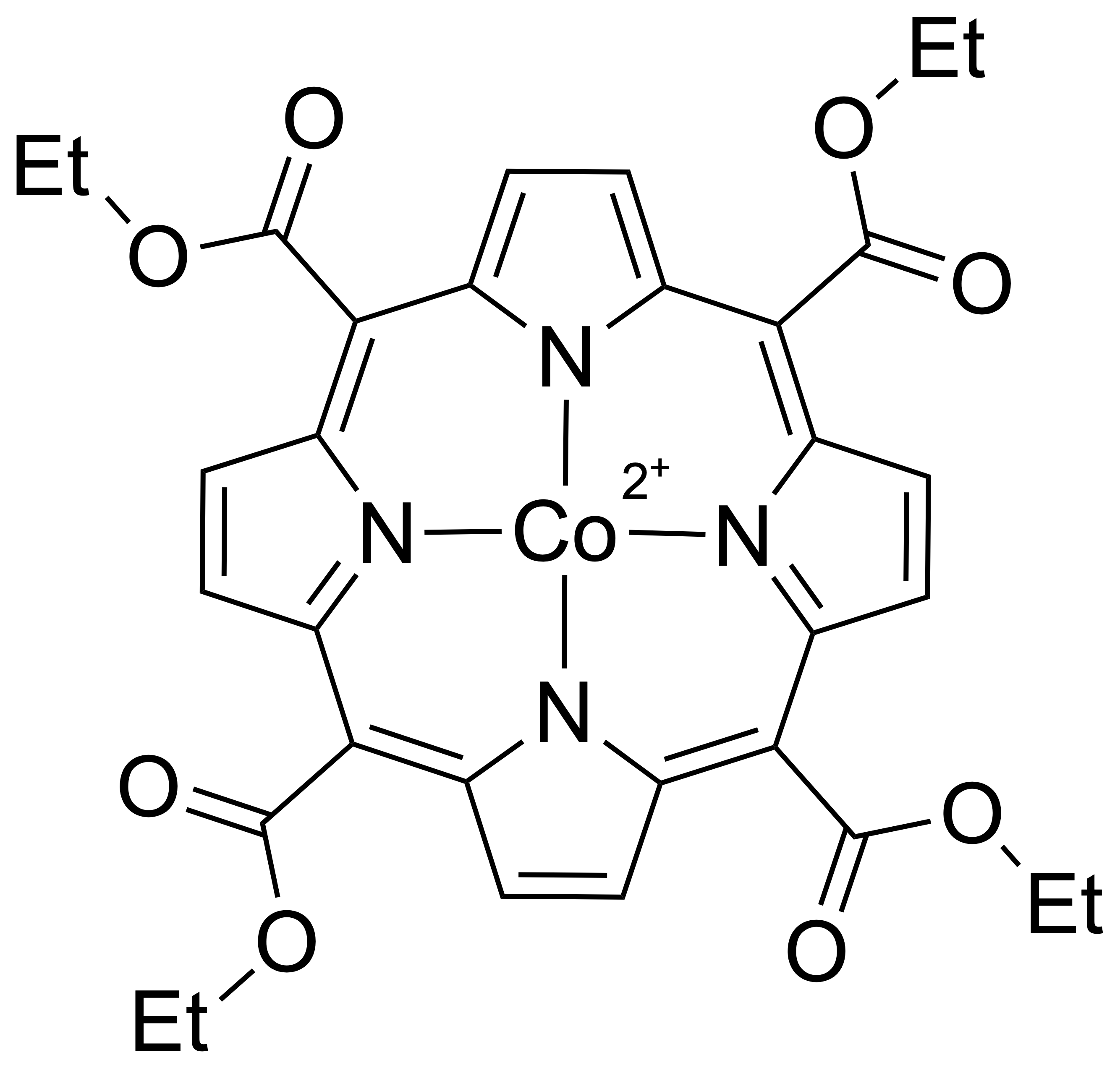四乙酯基卟啉钴(II)