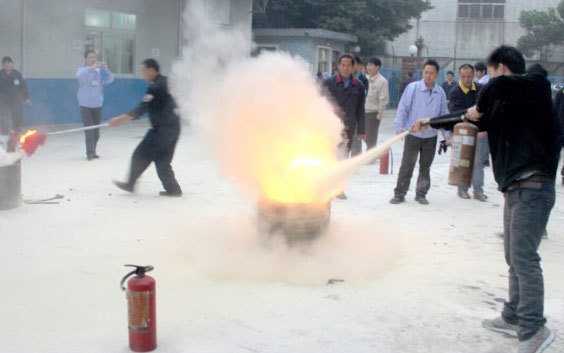 Company fire drill