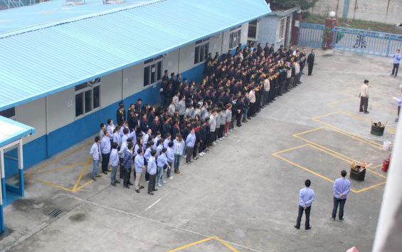 Company fire drill