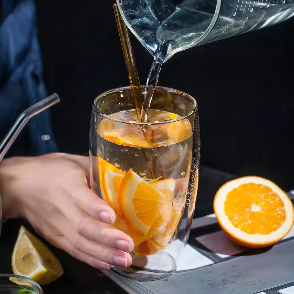 Double Wall Glass Cup