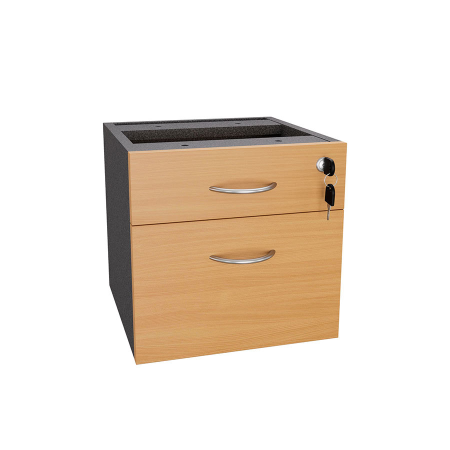 Fixed Pedestal 2 Drawer