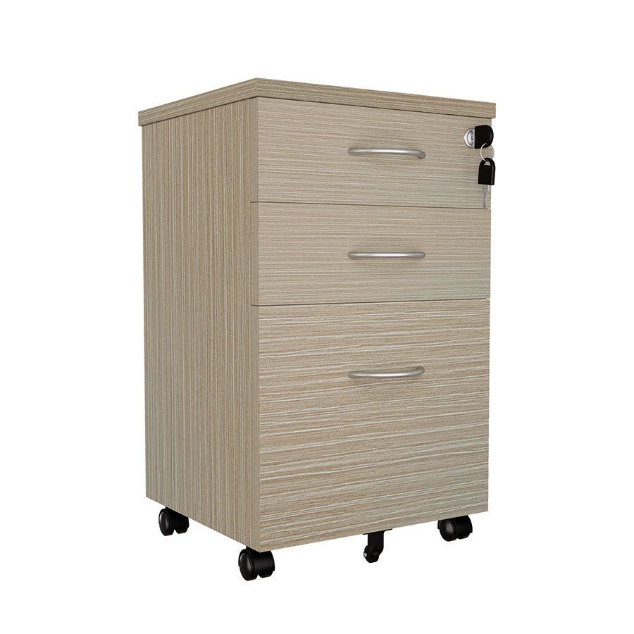 Mobile Pedestal 2 Dr + 1 File