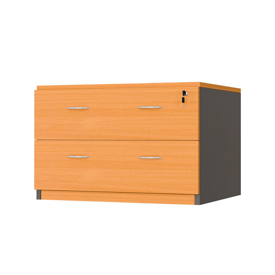 Lateral Filing Cabinet 2 Drawer