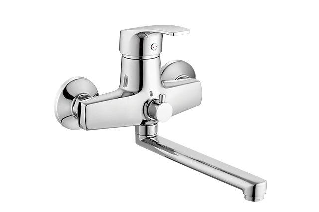 Single Lever Wall Mounted Kitchen Mixer