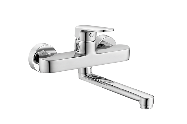 Single Lever Wall Mounted Kitchen Mixer