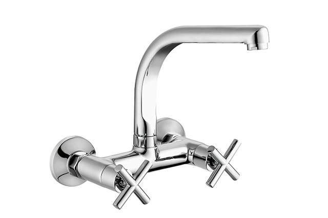 Single Lever Wall Mounted Kitchen Mixer