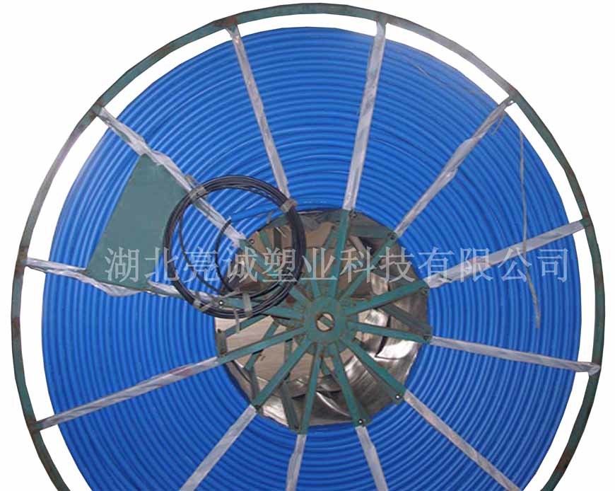 HDPE silicon core optical cable composite pipe