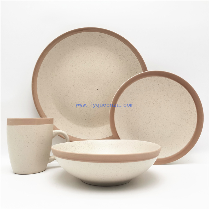 Wholesale Ceramic Dinnerware Set: Elevate Dining with Timeless Neutrals