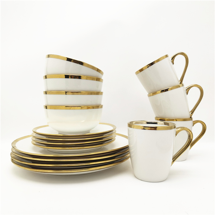 Luxury Electroplated Dinnerware