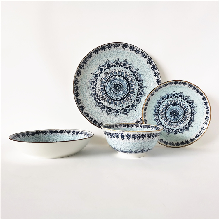 Bohemian - Style Porcelain Dinnerware: Elevate Your Table with Artistic Flair