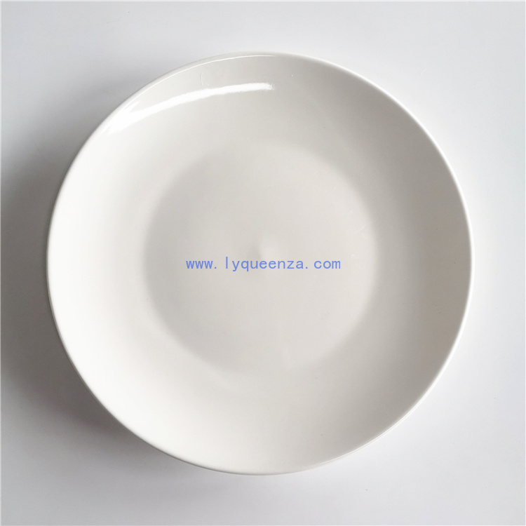 Wholesale 11 - Inch Pure White Porcelain Plate: Luxury and Practicality in Every Dish Presentation