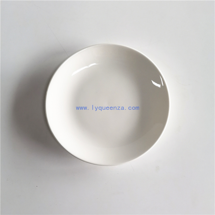 Wholesale 5 - Inch Pure White Porcelain Plate: Minimalist Elegance for Every Dish