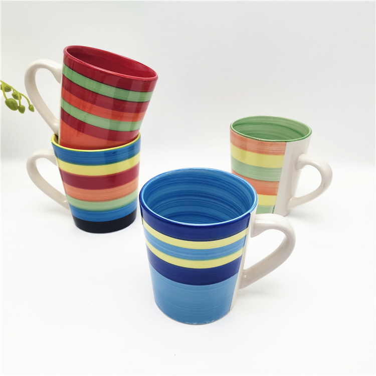580ml 19oz ceramic material hand painting mugs
