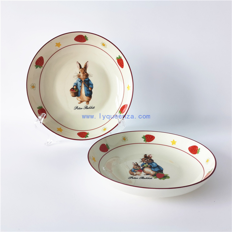 Wholesale Cute Rabbit Design Soup Plates: Bring Storybook Charm to Every Meal