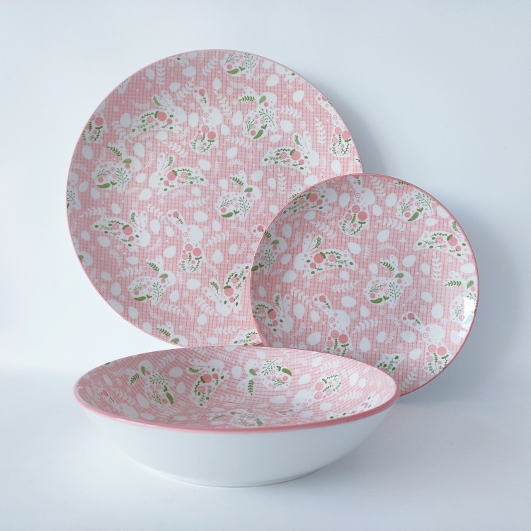2 color pad printing porcelain dinnerware suppliers