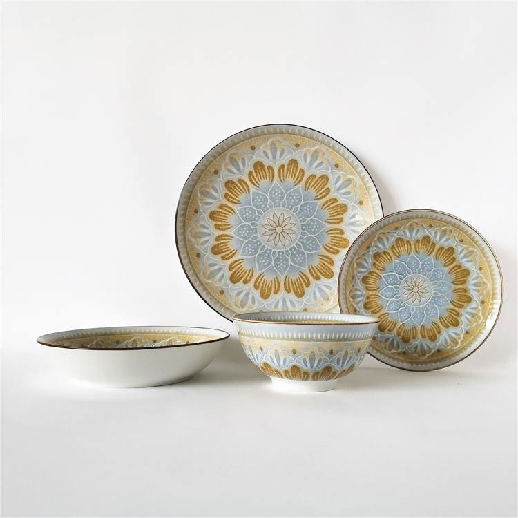 Bohemian - Style Porcelain Dinnerware: Elevate Your Dining with Artistic Flair