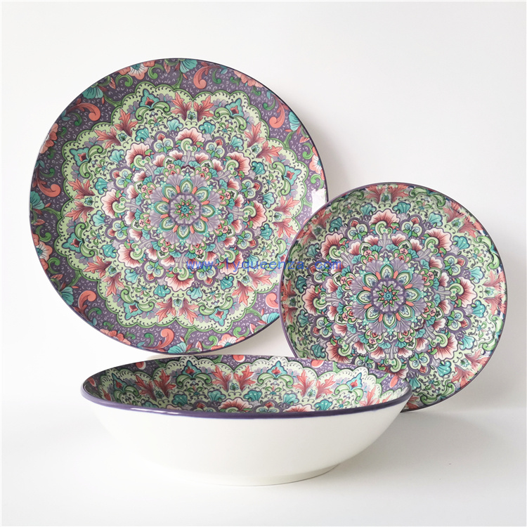 Wholesale Custom - Design Porcelain Dinnerware: Artistry Meets Functionality
