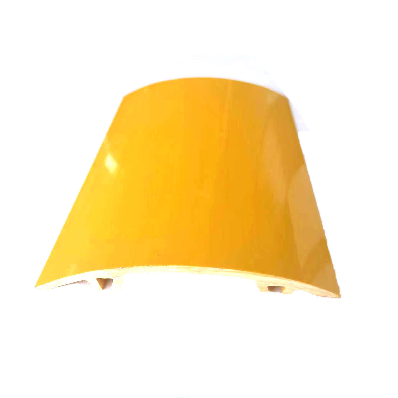 工厂定制明黄色PVC边缘平滑保护壳