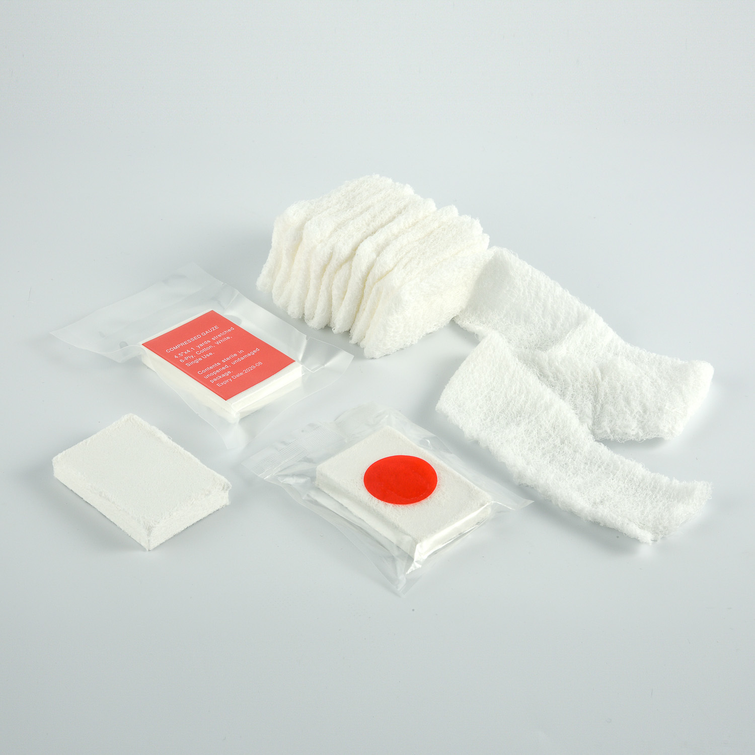 Compressed Gauze Bandage (Z-foled Type)